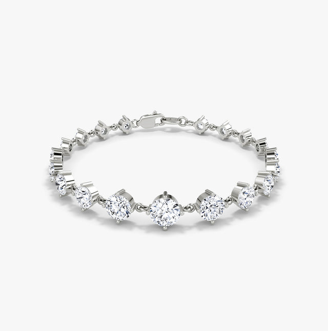 Illuminate Diamond Bracelet – Elegant 14K Gold Fine Jewelry Gift