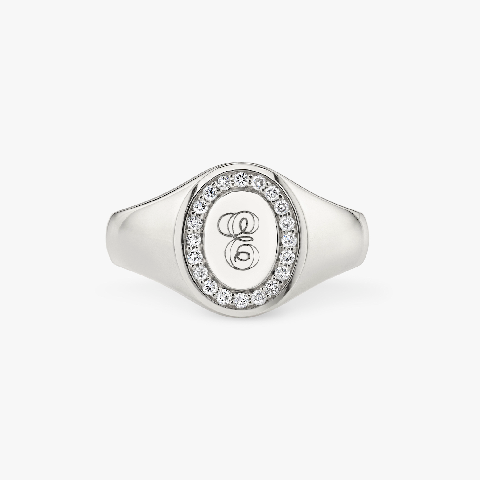 The Pave Signet Ring