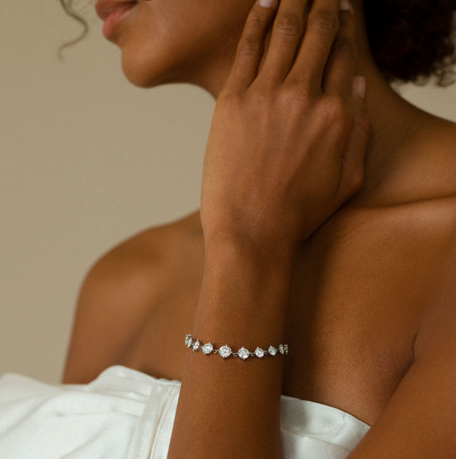 Illuminate Diamond Bracelet – Elegant 14K Gold Fine Jewelry Gift