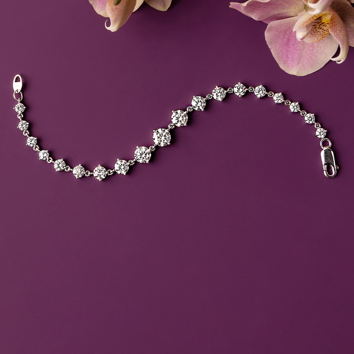 Illuminate Diamond Bracelet – Elegant 14K Gold Fine Jewelry Gift