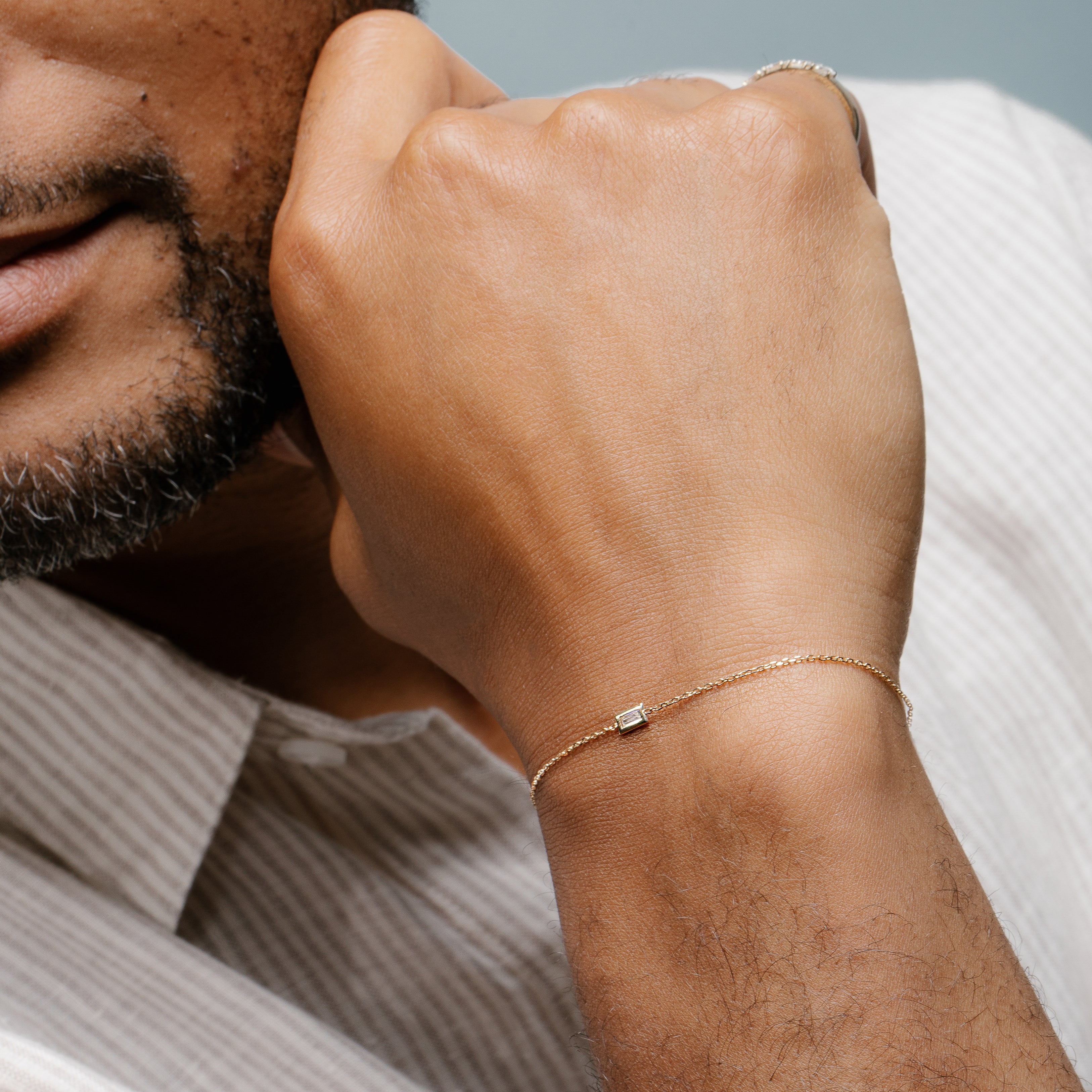 Diamond Bezel Bracelet