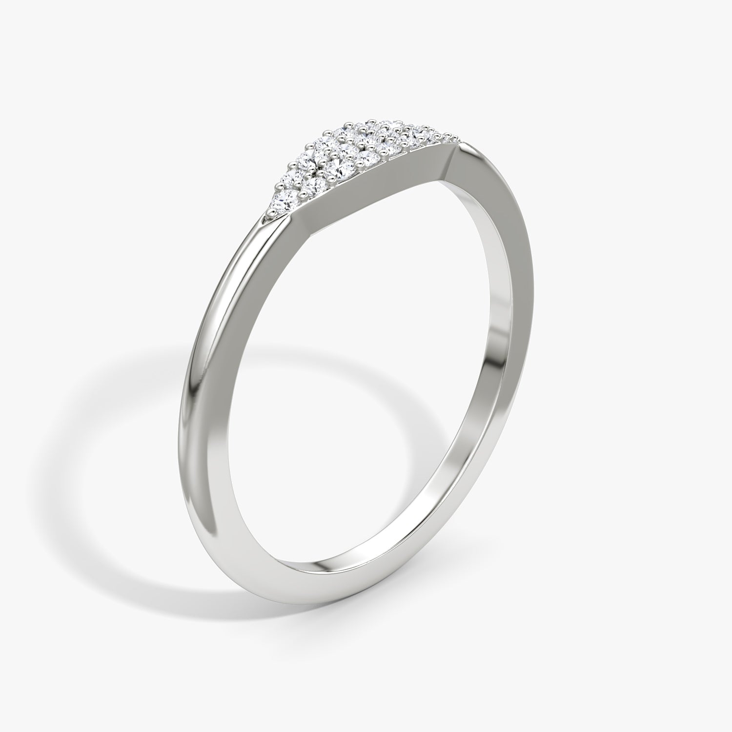 Pave Cluster Ring