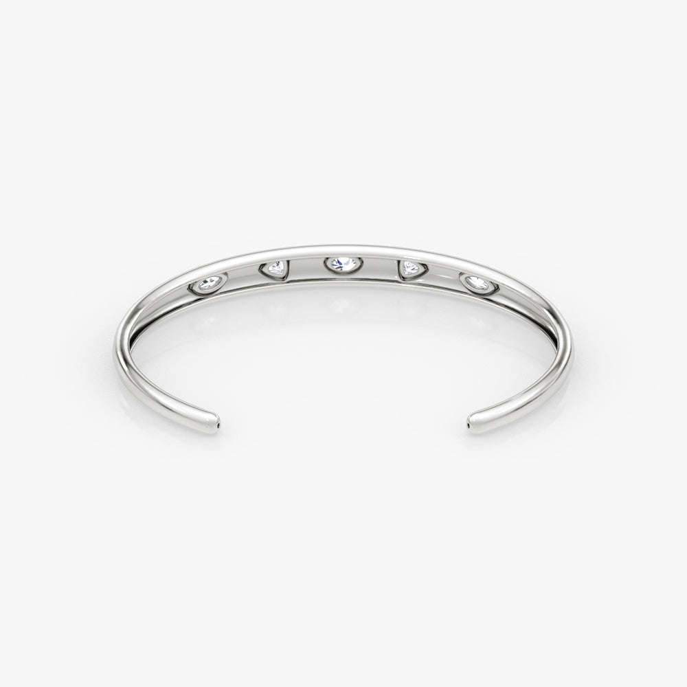 Mixed Shape Dome Bangle